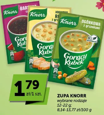 Zupa Gorący kubek promocja w Groszek