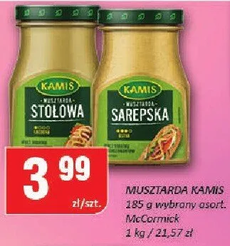 Musztarda promocja w Chorten