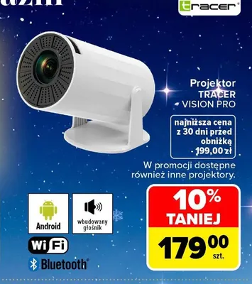 Projektor Tracer Vision Pro promocja w Carrefour