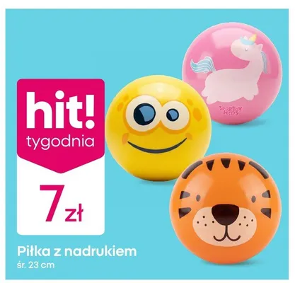 Piłka z nadrukiem promocja w Pepco