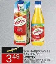 Sok jabłkowy 1 l różne rodzaje promocja w Wafelek