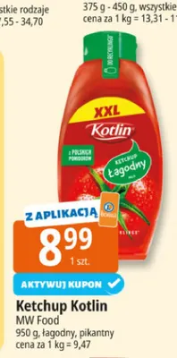 Ketchup Kotlin łagodny promocja w Leclerc