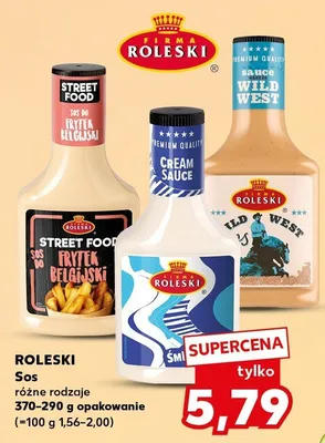 Sos Roleski Wild West Cream Sauce promocja w Kaufland