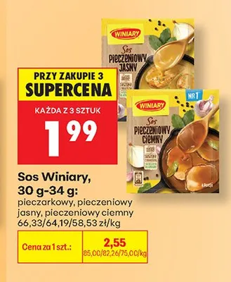 Sos pieczarkowy Winiary promocja w Biedronka