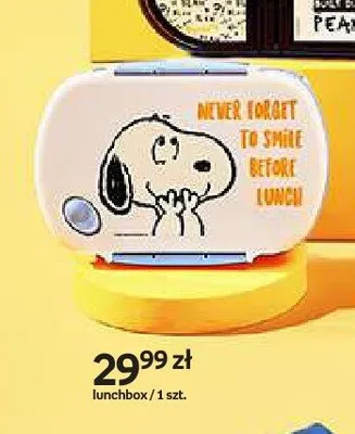 Lunchbox Snoopy promocja w Empik