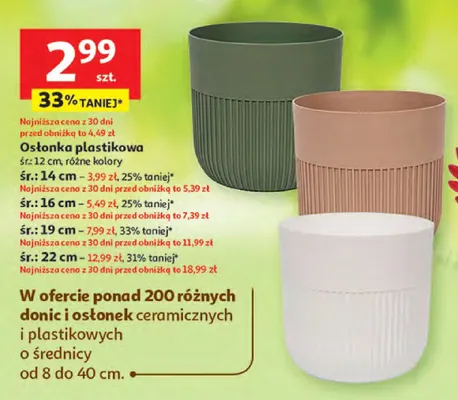 Osłonka plastikowa promocja w Auchan