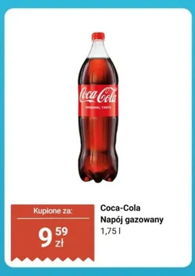 Napój gazowany Coca-Cola promocja w Biedronka