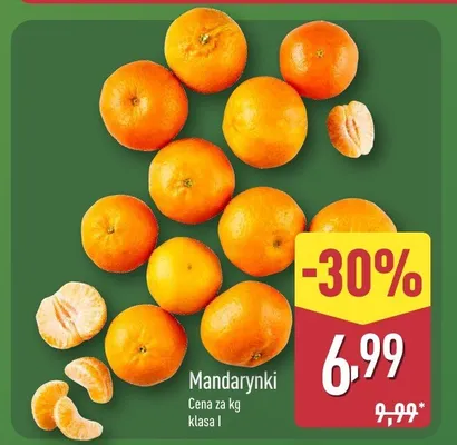 Mandarynki promocja w Aldi