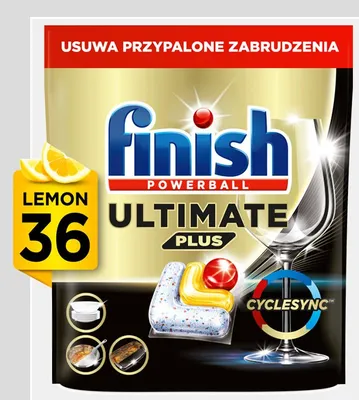Tabletki do zmywarki Ultimate Plus Lemon promocja w Rossmann