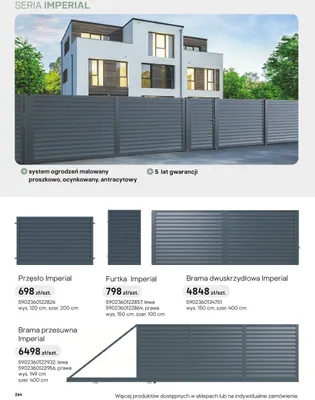Furtka Imperial lewa promocja w Castorama