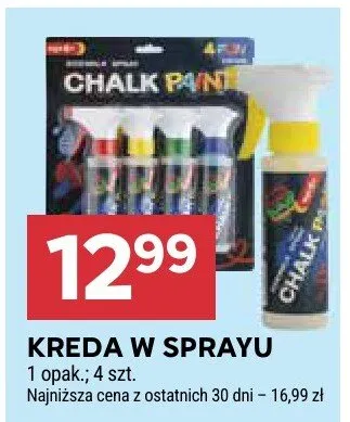 Kreda w sprayu promocja w Stokrotka