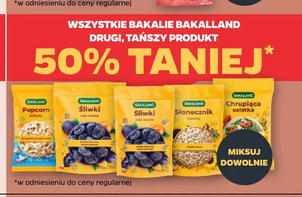 Bakalie Bakalland promocja w Netto