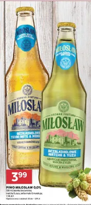 Piwo bezalkoholowe Miłosław Matcha & Yuzu promocja w Stokrotka
