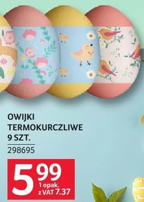 Owijski termokurczliwe 9 szt. promocja w Selgros