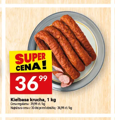 Kiełbasa krucha Białecki Wędzarnia promocja w Twój Market
