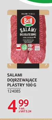 Salami dojrzewające plastry Bell promocja w Selgros