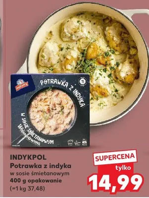 Potrawka z indyka w sosie śmietanowym promocja w Kaufland