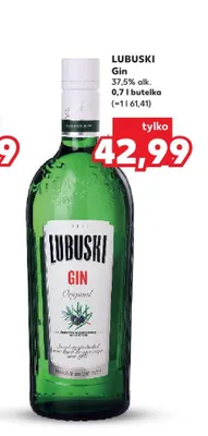 Gin Lubuski Original promocja w Kaufland