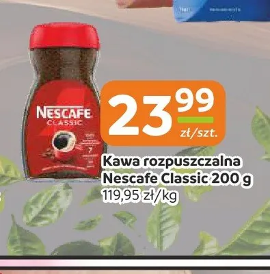 Kawa rozpuszczalna Nescafe Classic promocja w Społem Częstochowa