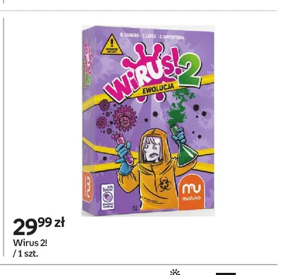 Gra karciana Wirus 2! Muduko promocja w Empik