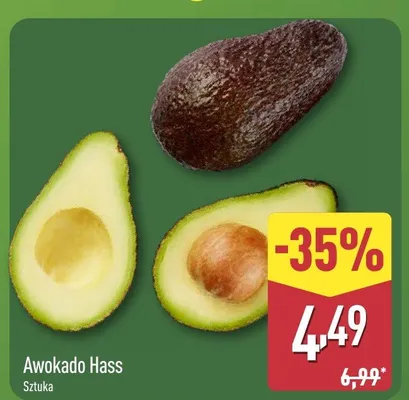 Awokado Hass promocja w Aldi