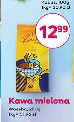 Kawa mielona Woseba Rodzinna promocja w Bliski