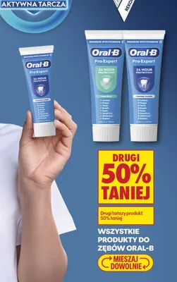Pasta do zębów Oral-B Pro-Expert Fresh Burst promocja w Biedronka