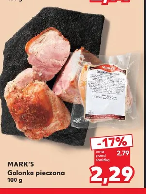 Golonka pieczona Mark's promocja w Kaufland