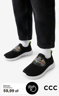 Sneakersy Batman promocja w CCC