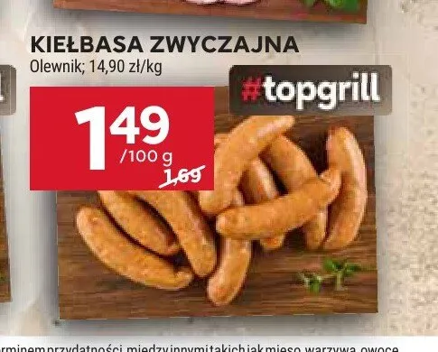 Kiełbasa zwyczajna Olewnik promocja w Stokrotka