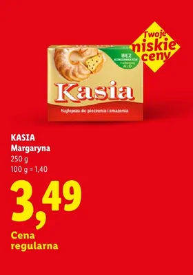 Margaryna Kasia promocja w Lidl