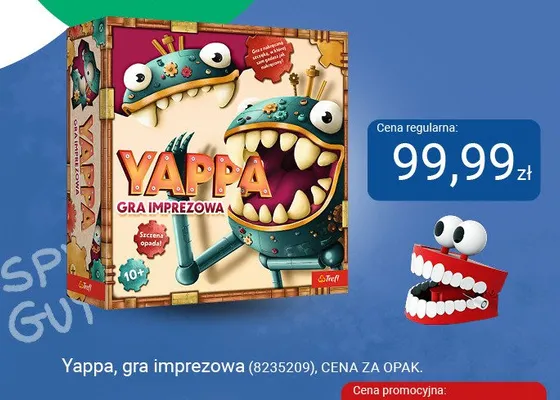 Gra imprezowa Yappa promocja w Smyk