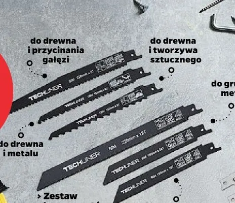 Zestaw brzeszczy do piły ukośnej szablastej promocja w Netto
