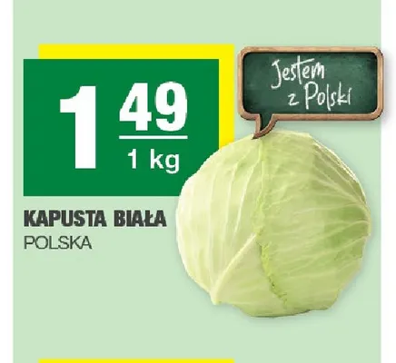 Kapusta biała polska promocja w SPAR