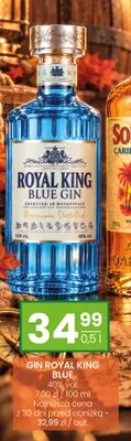 Gin Royal King Blue promocja w Twój Market