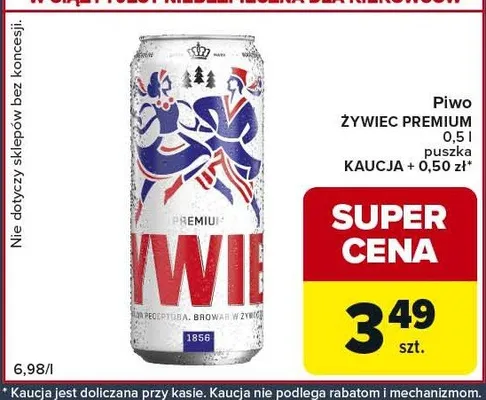 Piwo Żywiec Premium promocja w Globi