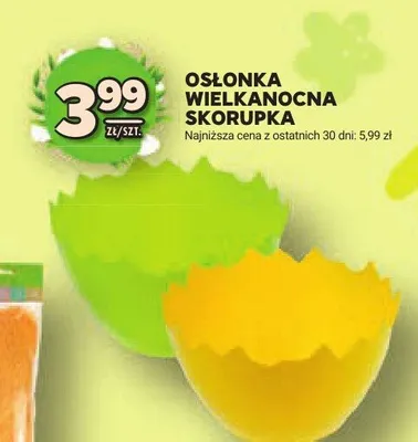 Osłonka wielkanocna skorupka promocja w Stokrotka