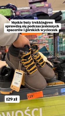 Buty trekkingowe męskie Campus promocja w Biedronka