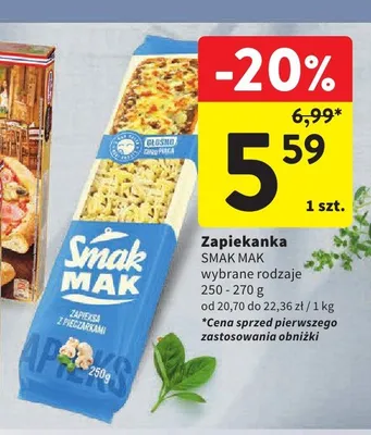 Zapiekanka SMAK MAK promocja w Intermarche