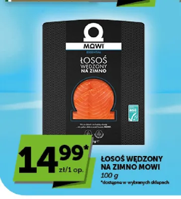 Łosoś wędzony na zimno Mowi promocja w ABC