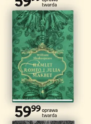 Książka Hamlet Romeo i Julia Makbet William Shakespeare W.A.B. promocja w Empik