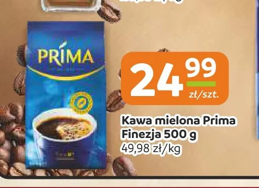 Kawa mielona Prima Finezja promocja w Społem Częstochowa