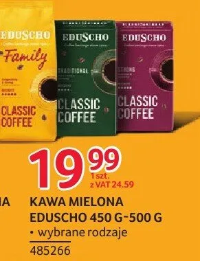 Kawa mielona Eduscho promocja w Selgros