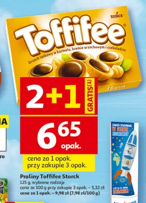 Praliny Toffifee Storck promocja w Auchan