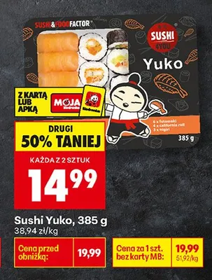Sushi Yuko 385 g promocja w Biedronka