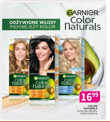 Farba do włosów Color Naturals Garnier promocja w Drogerie Polskie