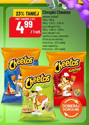 Chrupki Cheetos Pizza promocja w POLOmarket
