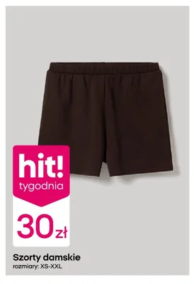 Szorty damskie promocja w Pepco