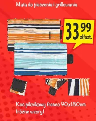Koc piknikowy fresco 90x180cm promocja w Arhelan