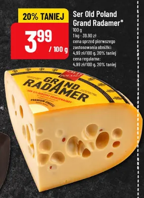 Ser Old Poland Grand Radamer promocja w POLOmarket